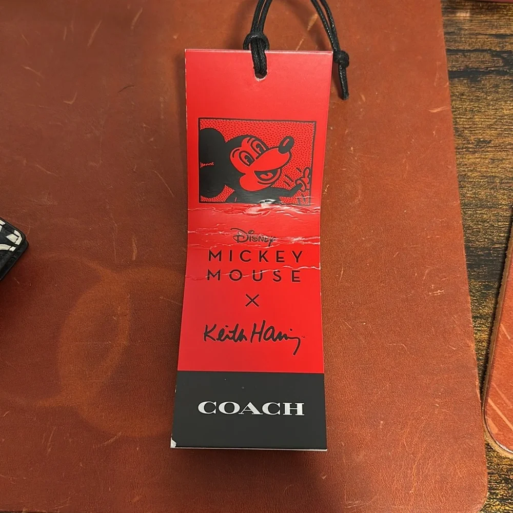 Coach Keith Haring Mickey Mouse Wallet - Picture 9 of 10